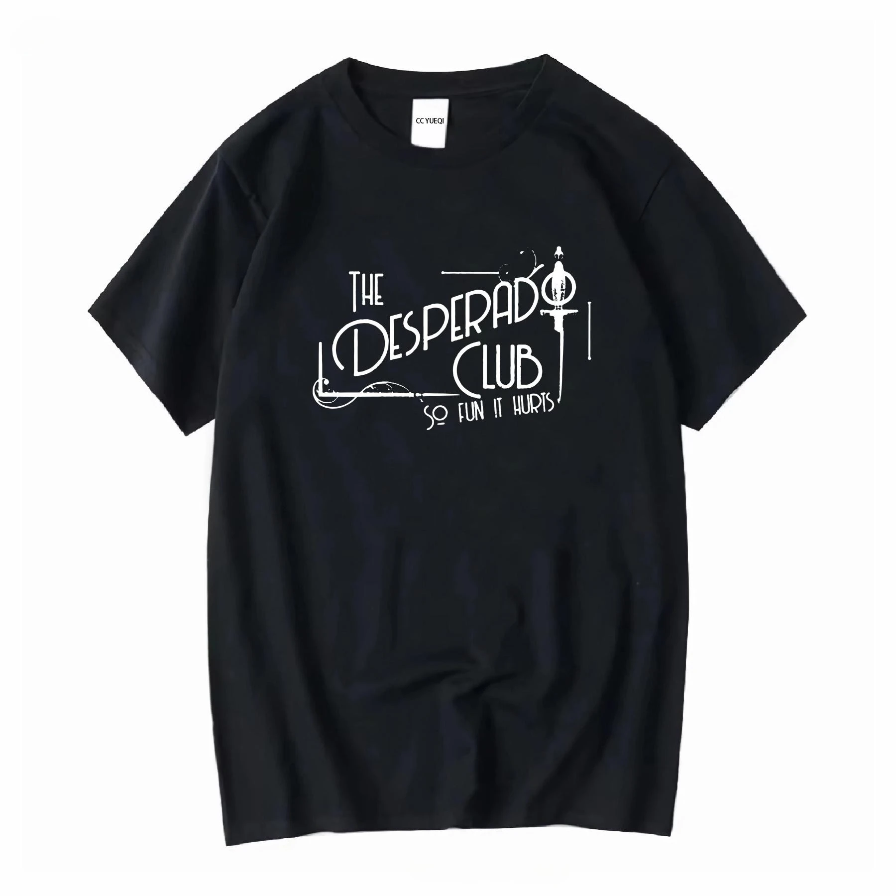 Dungeon Crawler Carl Desperado Club Logo T Shirt Vintage Top for Everyday Wear Stylish Men's Clothing Women 2026 Summer T Shirt