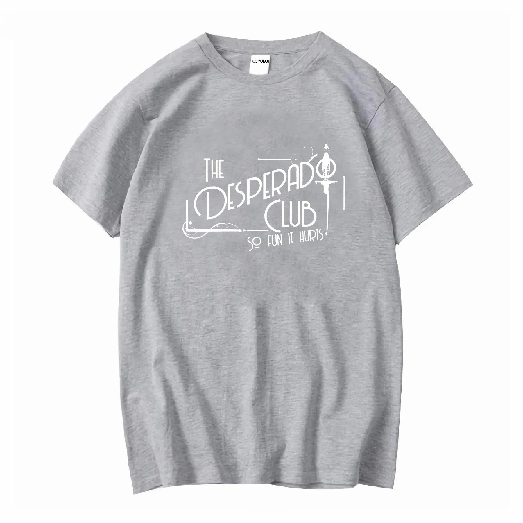 Dungeon Crawler Carl Desperado Club Logo T Shirt Vintage Top for Everyday Wear Stylish Men's Clothing Women 2026 Summer T Shirt