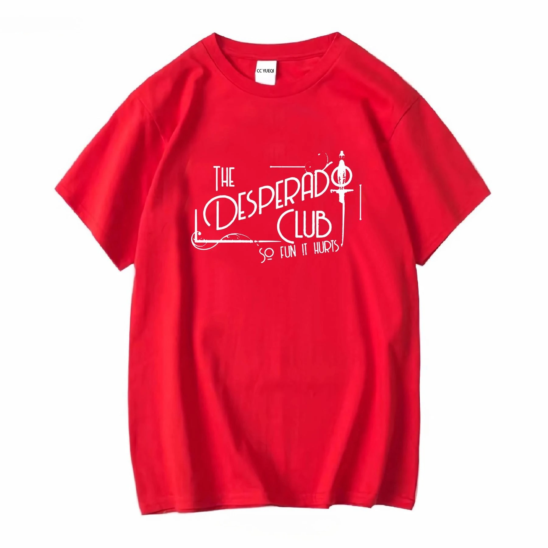 Dungeon Crawler Carl Desperado Club Logo T Shirt Vintage Top for Everyday Wear Stylish Men's Clothing Women 2026 Summer T Shirt