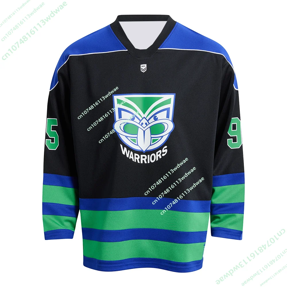 Summer Latest 2026 NRL Australia New Zealand Warriors Adult Hockey Kid/Adult Jersey 3D Long Sleeve Sport Casual Quick-Dry Tee