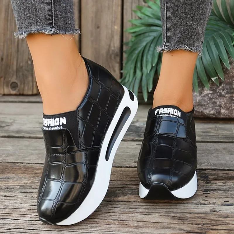 Women's Plus Size New Casual Shoes, Spring, Summer, Autumn, Winter Flat Mid-Heel Running Sports Sneakers