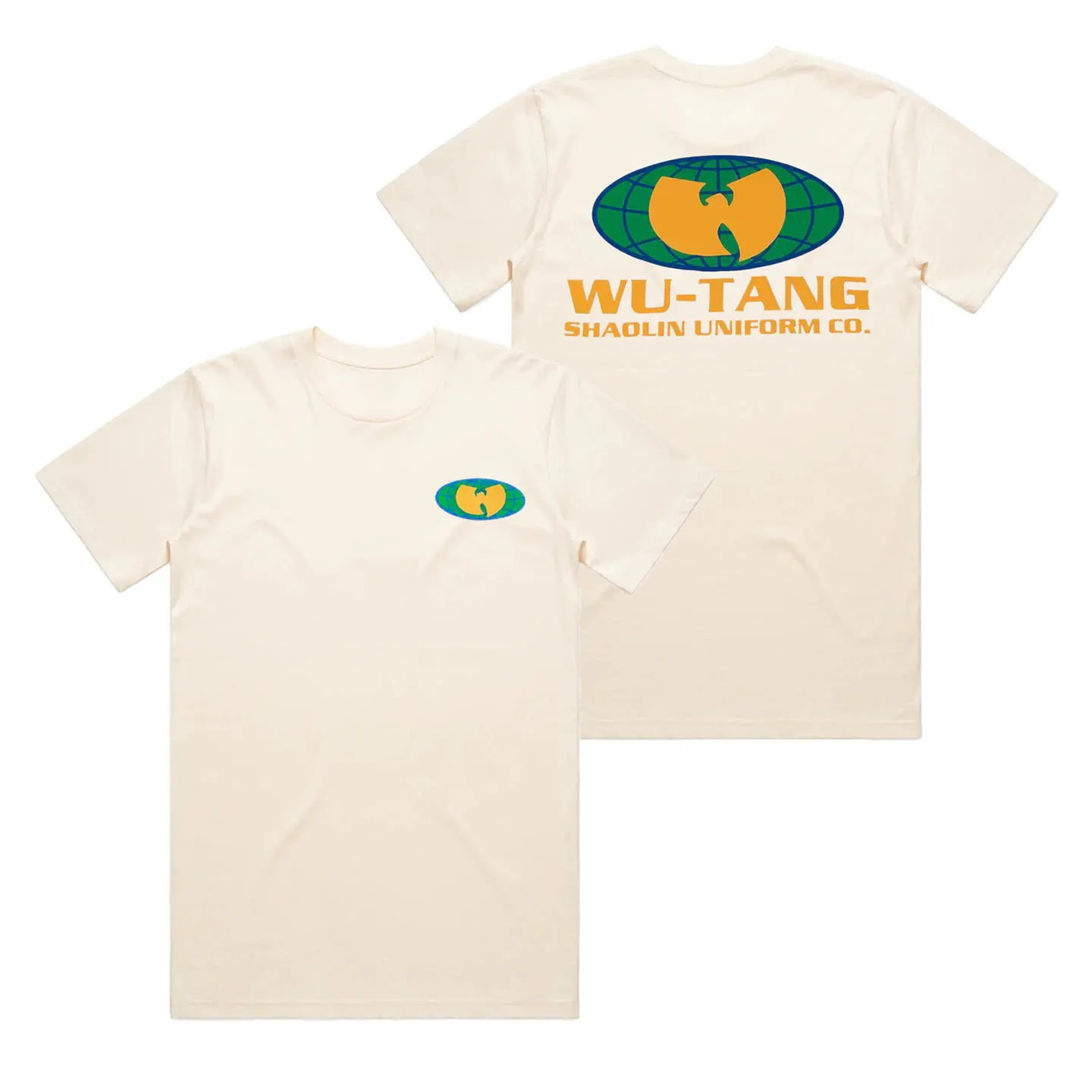 Y2k Wu-Tang Clan Hip Hop Group American Retro Loose Short-Sleeved T-Shirt for Men and Women