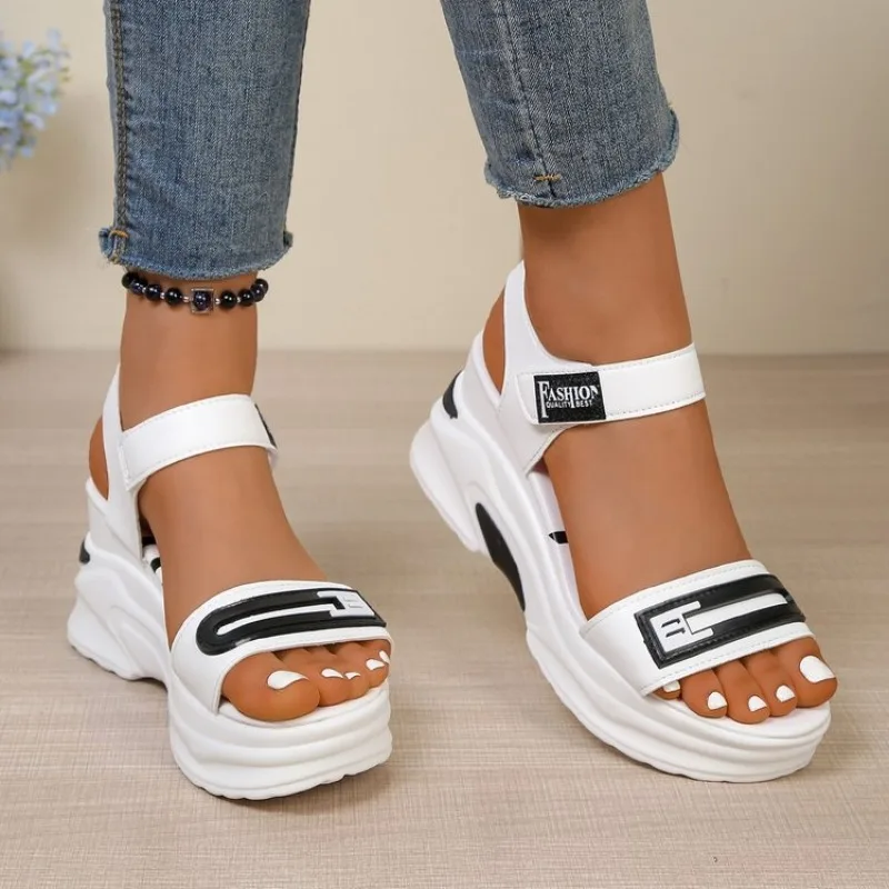 Women Platform Sandals Summer Fashion New Summer Comfortable Shoes for Women Light Casual Sports Beach Shoes