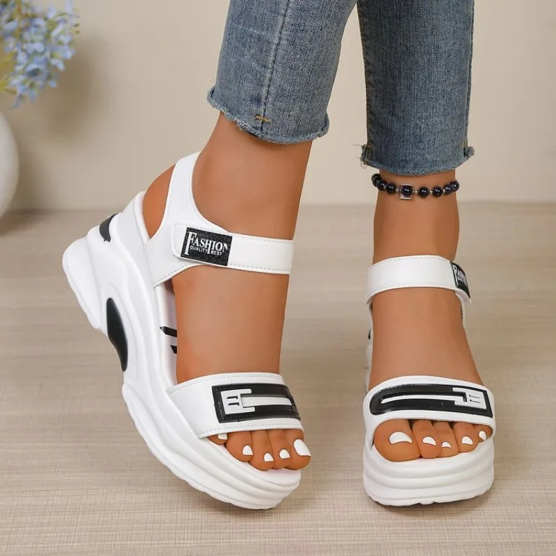 Women Platform Sandals Summer Fashion New Summer Comfortable Shoes for Women Light Casual Sports Beach Shoes