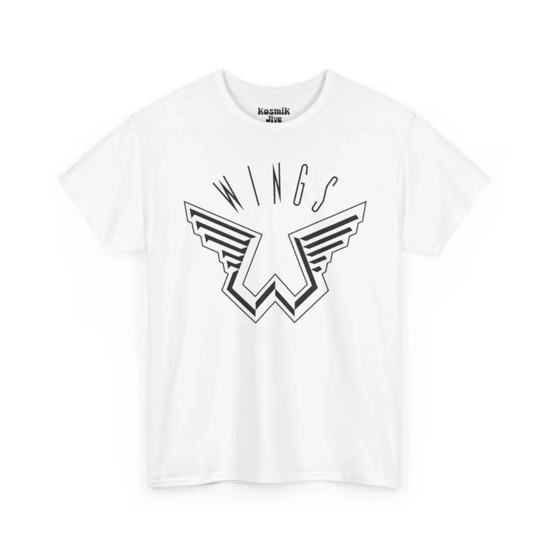 Wings Tour T-shirt Retro Rock Band Graphic T-shirt Summer Fashion Pure cotton Men's T-Shirt Children's Clothing Tee Y2k Woman ﻿