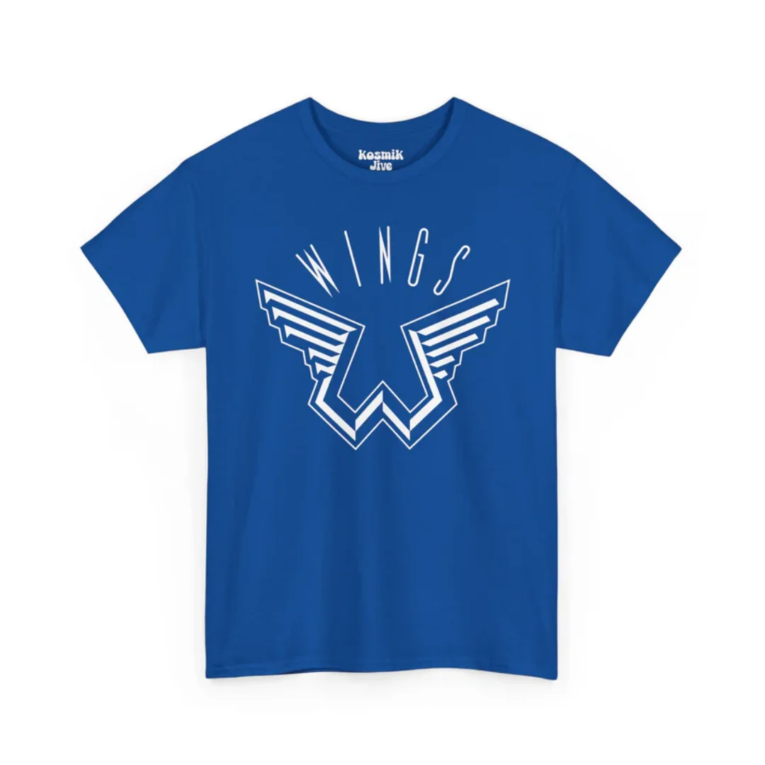 Wings Tour T-shirt Retro Rock Band Graphic T-shirt Summer Fashion Pure cotton Men's T-Shirt Children's Clothing Tee Y2k Woman ﻿
