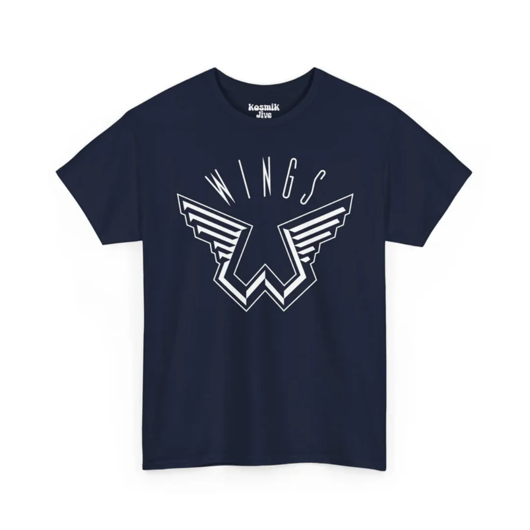 Wings Tour T-shirt Retro Rock Band Graphic T-shirt Summer Fashion Pure cotton Men's T-Shirt Children's Clothing Tee Y2k Woman ﻿