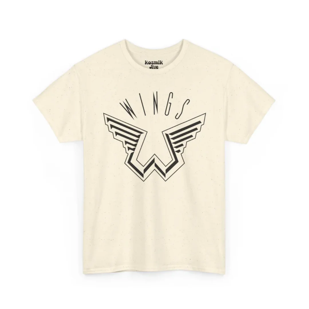 Wings Tour T-shirt Retro Rock Band Graphic T-shirt Summer Fashion Pure cotton Men's T-Shirt Children's Clothing Tee Y2k Woman ﻿