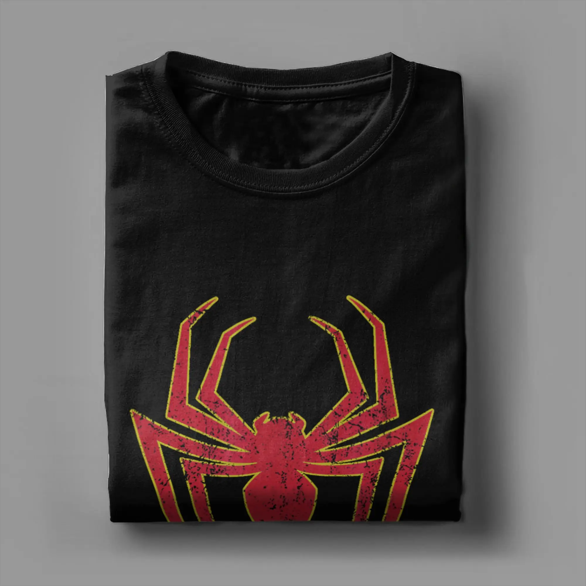Harajuku T Shirt Spider Print 100 Cotton T Shirts  Hippie Tshirt for Men Summer Awesome Custom DIY Short Sleeve Tees