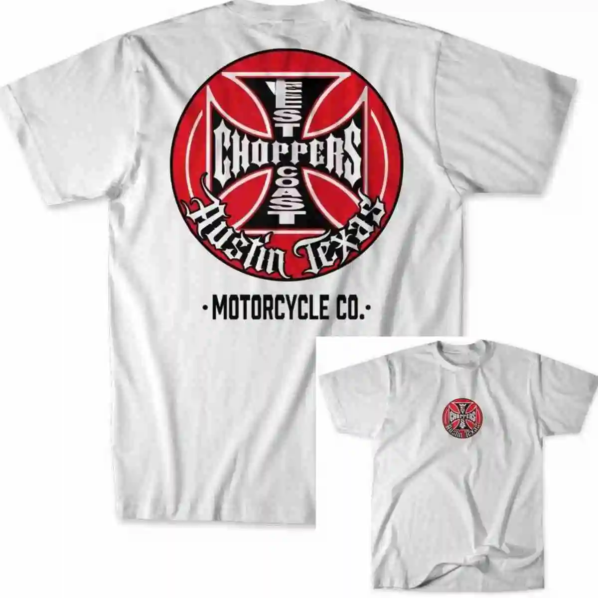 2026 Classics West Coast Choppers  Vintage Graphic Tee 100% Cotton Round Neck Casual Regular Fit Unisex T-shirt  Summer Top