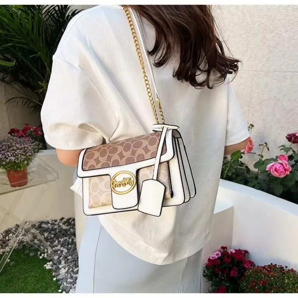 2026 New Trendy Fashion Style Chain Bag Versatile Cross Shoulder Bag Small Square Bag