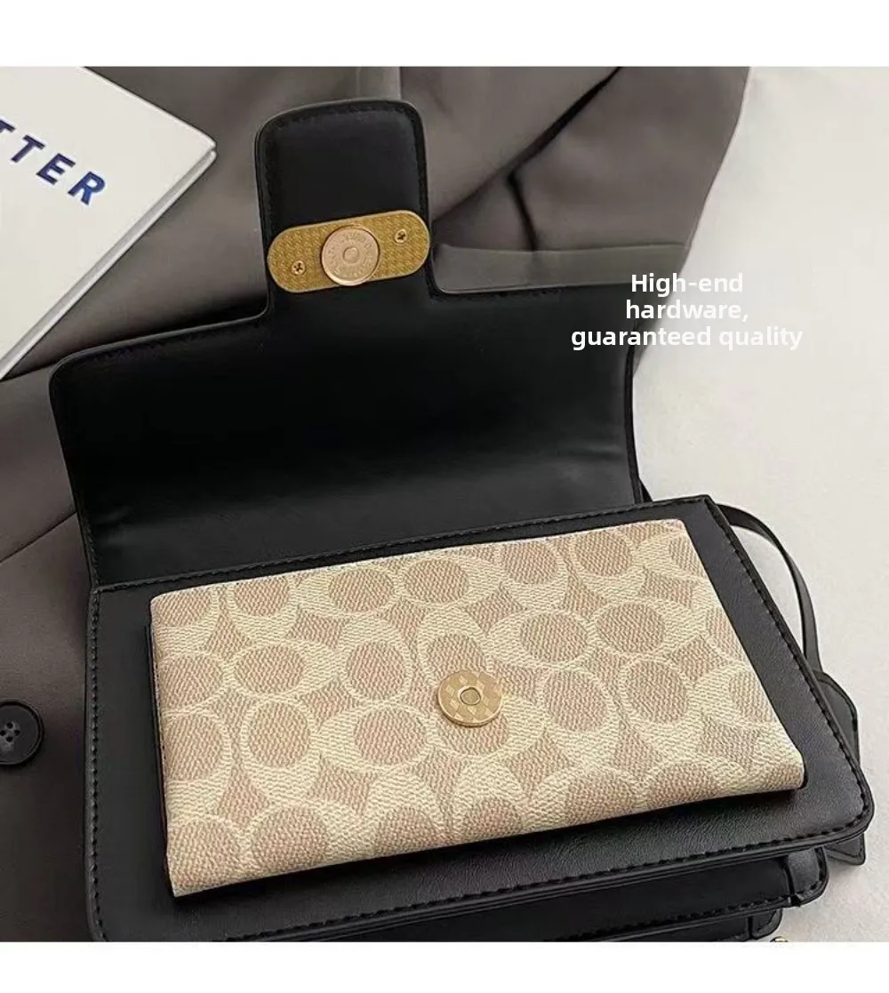 2026 New Trendy Fashion Style Chain Bag Versatile Cross Shoulder Bag Small Square Bag