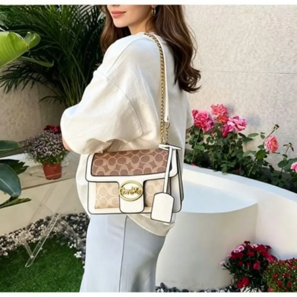 2026 New Trendy Fashion Style Chain Bag Versatile Cross Shoulder Bag Small Square Bag