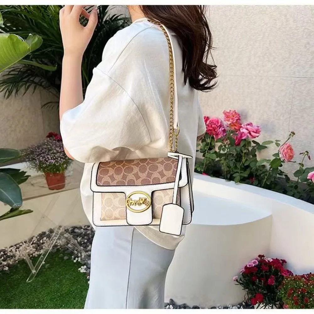 2026 New Trendy Fashion Style Chain Bag Versatile Cross Shoulder Bag Small Square Bag
