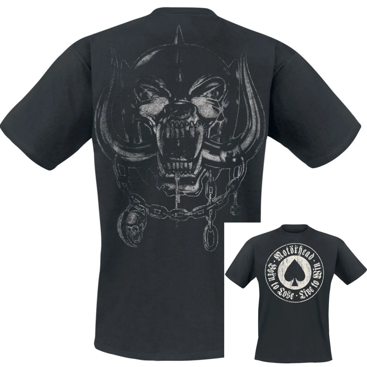 50 Years of Motörhead Motörhead T-Shirt Men Women Vintage Metal Rock Band Graphic Tee Cotton Summer Streetwear Top