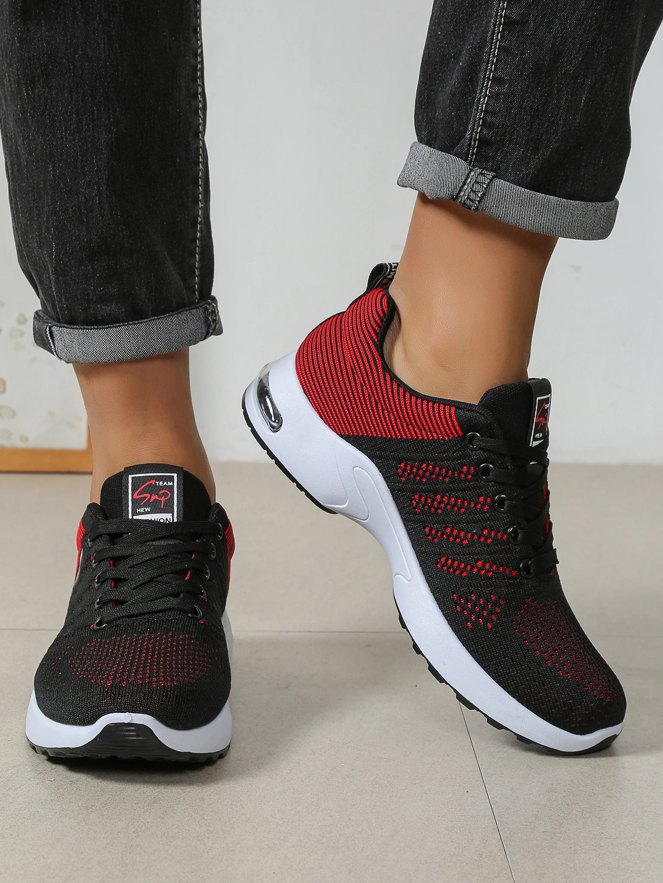 Men's shoes Fashion Super Breathable Lace-Up Running Shoes - Non-slip, durable and pillow comfort - Men's Fashion Sneakers