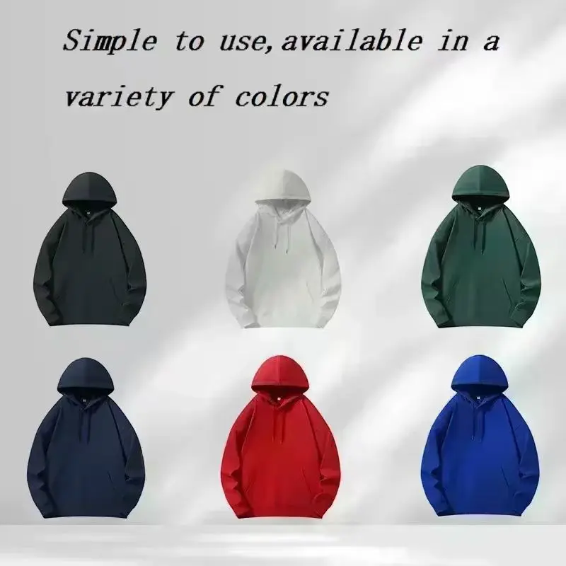 2026 Autumn Winter Fashion Love Print Men Women Hooded Sweatshirt Daily Outdoor Vacation Fitness Casual Loose Warm Sportswear