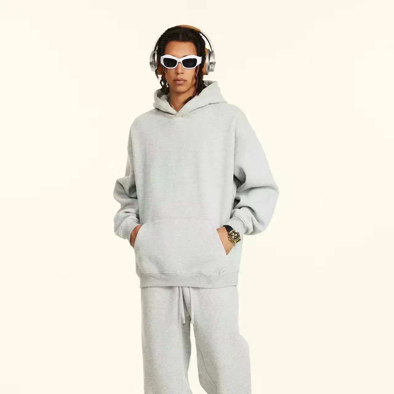 2026 Autumn Winter Fashion Love Print Men Women Hooded Sweatshirt Daily Outdoor Vacation Fitness Casual Loose Warm Sportswear