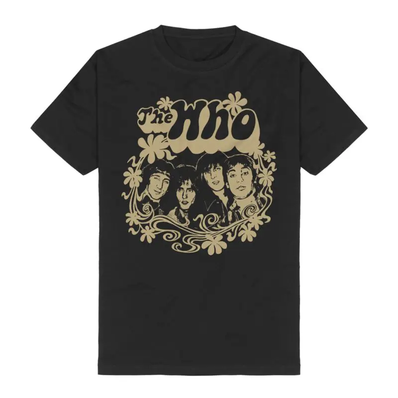 Logo The Who T-Shirt 100% Cotton Graphic Tee Men Women Summer Streetwear Top