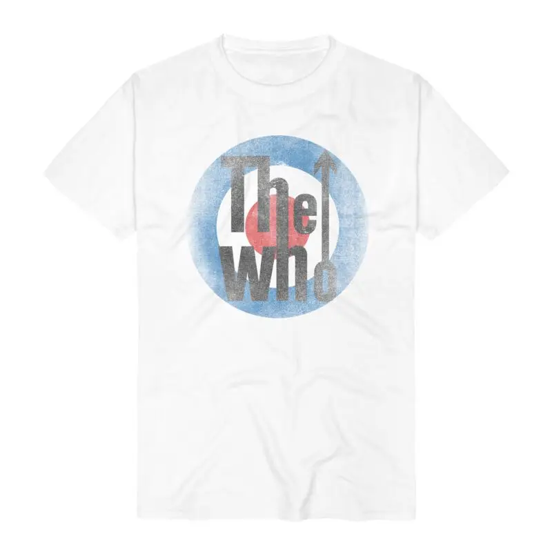 Logo The Who T-Shirt 100% Cotton Graphic Tee Men Women Summer Streetwear Top