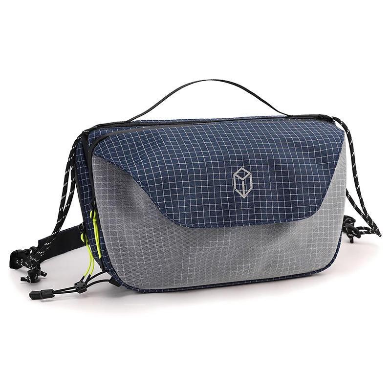 Fashion Waterproof Crossbody Bags Reflective Design Unisex Chest Bags Travel Storage Shoulder Bags Handbags Man's Messenger Bag