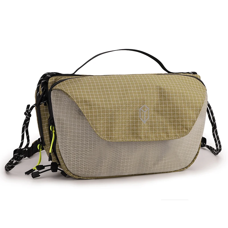 Fashion Waterproof Crossbody Bags Reflective Design Unisex Chest Bags Travel Storage Shoulder Bags Handbags Man's Messenger Bag