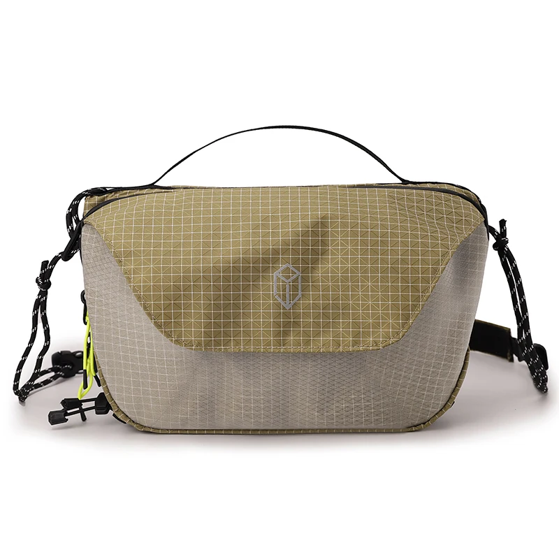 Fashion Waterproof Crossbody Bags Reflective Design Unisex Chest Bags Travel Storage Shoulder Bags Handbags Man's Messenger Bag