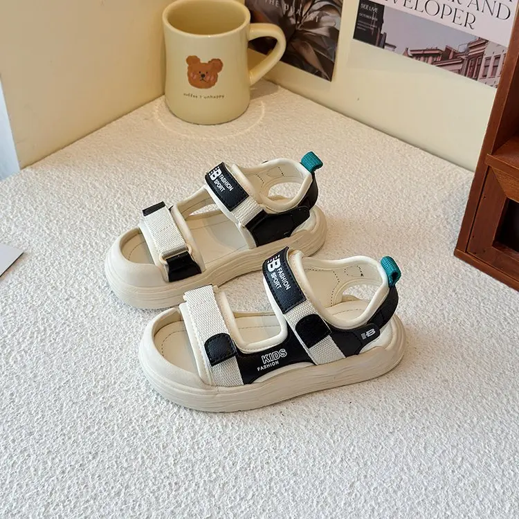 Kids Fashion Sport Sandals Girls Boys 2026 New Summer Casual Outdoor Non Slip Sandals Children's Lightweight Design Beach Shoes