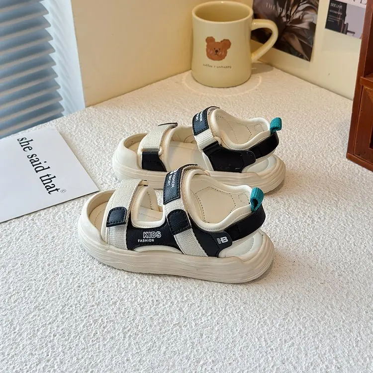 Kids Fashion Sport Sandals Girls Boys 2026 New Summer Casual Outdoor Non Slip Sandals Children's Lightweight Design Beach Shoes