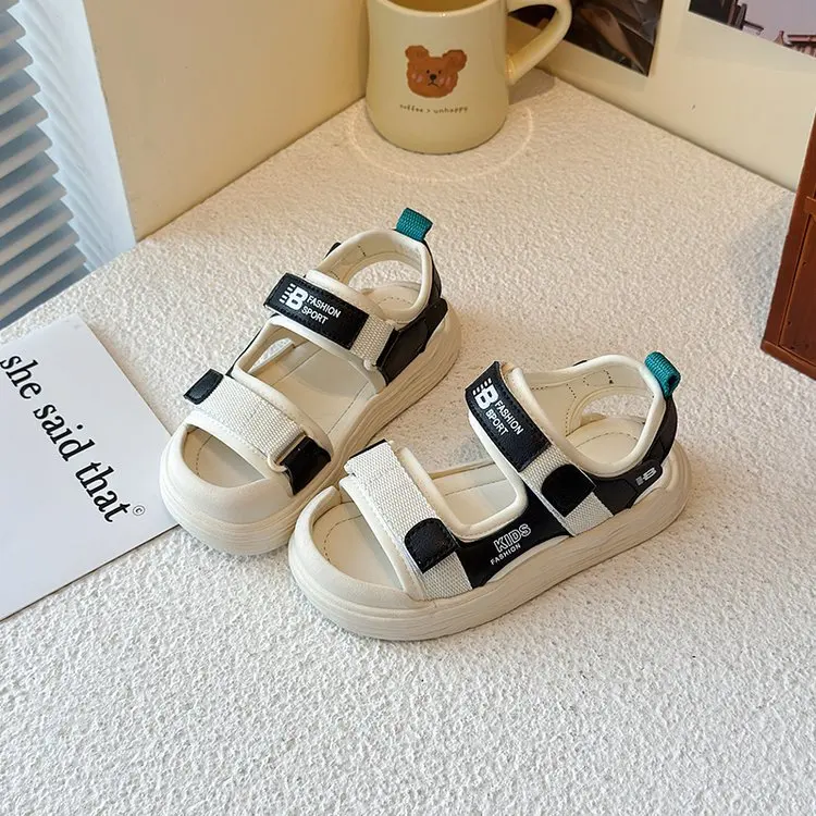 Kids Fashion Sport Sandals Girls Boys 2026 New Summer Casual Outdoor Non Slip Sandals Children's Lightweight Design Beach Shoes