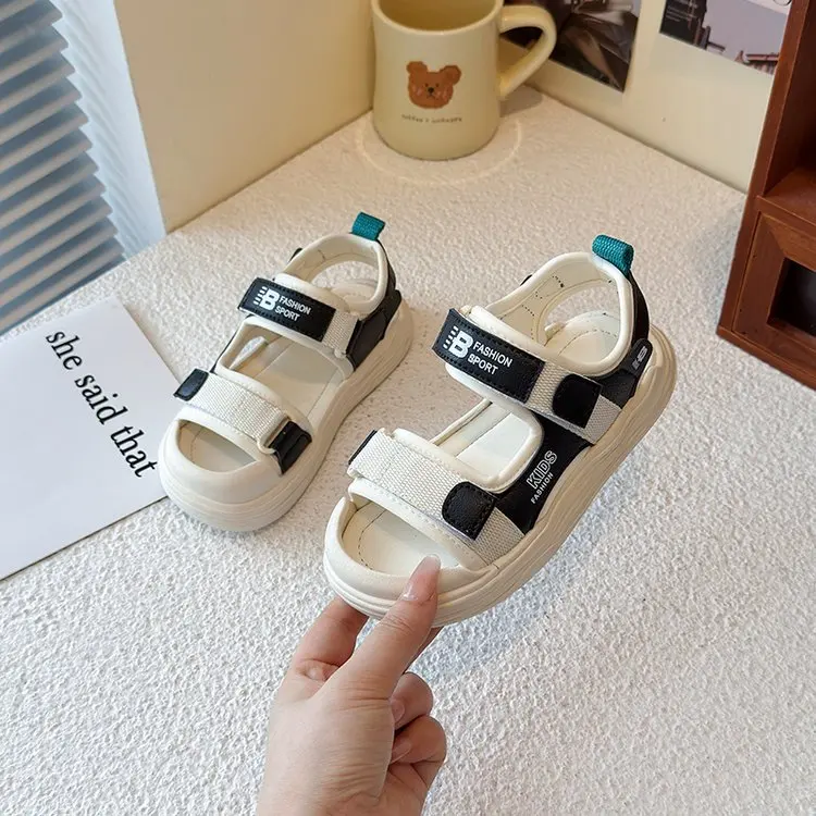 Kids Fashion Sport Sandals Girls Boys 2026 New Summer Casual Outdoor Non Slip Sandals Children's Lightweight Design Beach Shoes