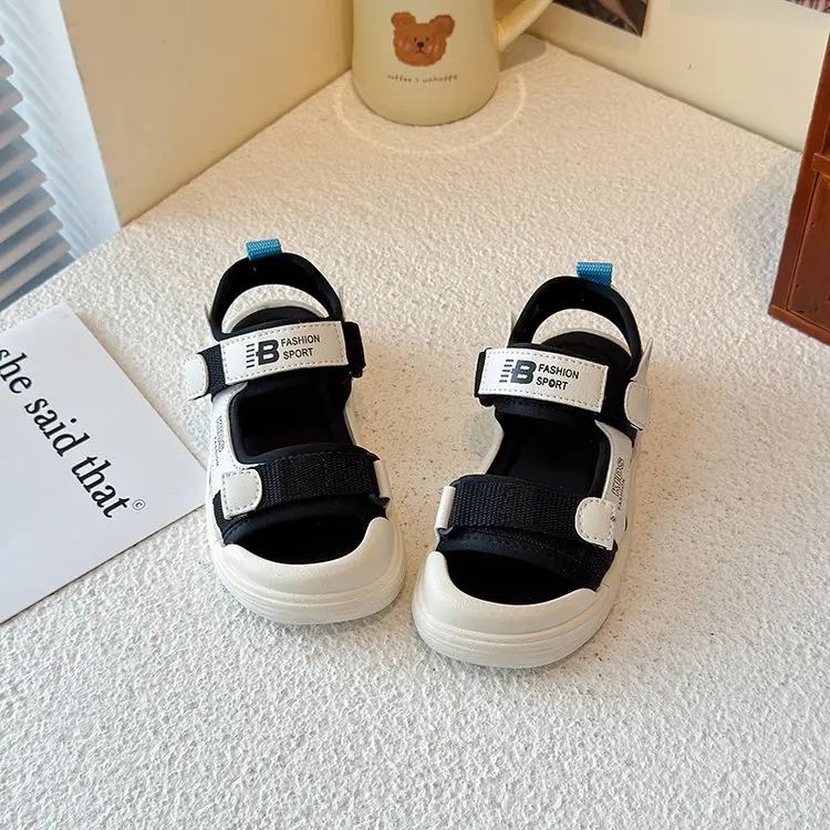 Kids Fashion Sport Sandals Girls Boys 2026 New Summer Casual Outdoor Non Slip Sandals Children's Lightweight Design Beach Shoes