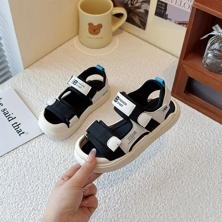 Kids Fashion Sport Sandals Girls Boys 2026 New Summer Casual Outdoor Non Slip Sandals Children's Lightweight Design Beach Shoes