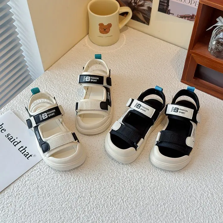 Kids Fashion Sport Sandals Girls Boys 2026 New Summer Casual Outdoor Non Slip Sandals Children's Lightweight Design Beach Shoes