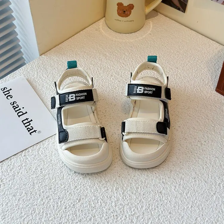 Kids Fashion Sport Sandals Girls Boys 2026 New Summer Casual Outdoor Non Slip Sandals Children's Lightweight Design Beach Shoes