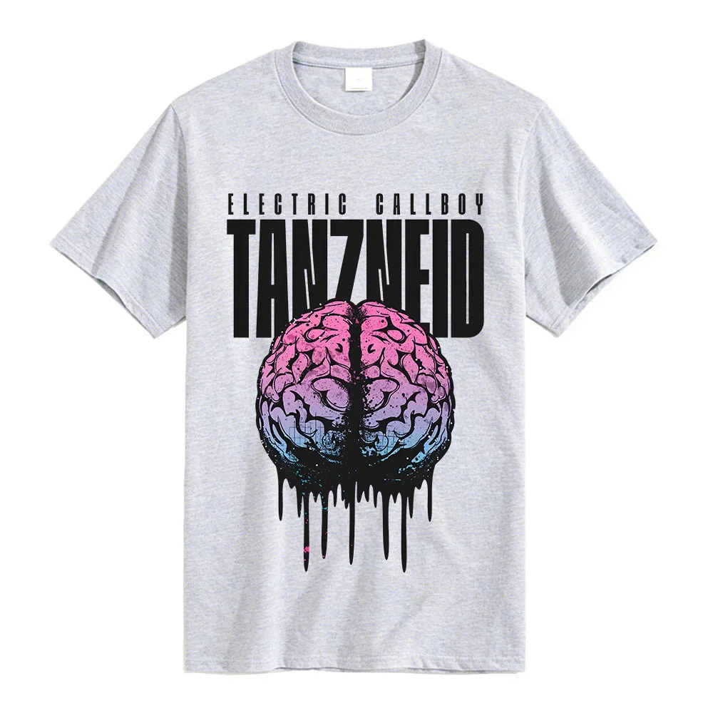 Tanzneid Album Cover Shirt ELECTRIC CALLBOY Band Design T-shirt Unisex Streetwear Cotton Loose Women Men Tshirts Graphic Merch