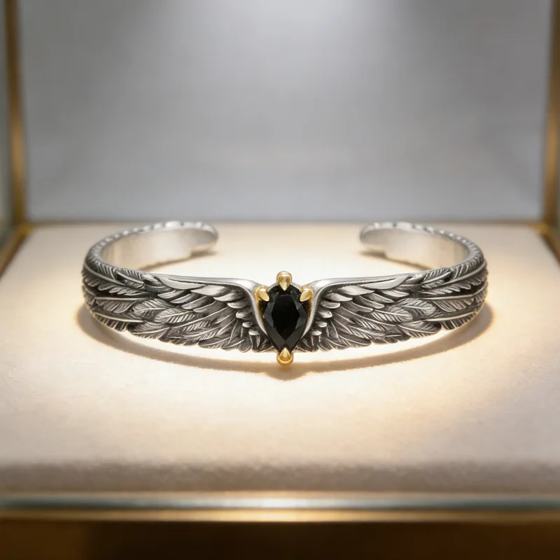 New Arrival Retro Eagle's Claw Design 925 Sterling Silver Female Bangle Jewelry Women Party Gifts 2026