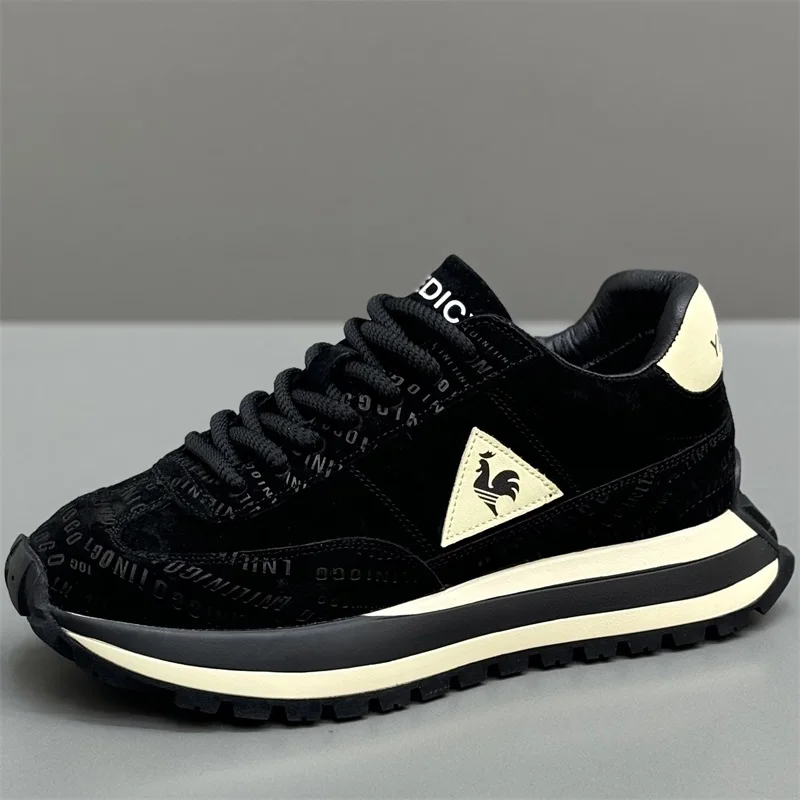 Men's Versatile Lightweight Sporty Casual Shoes Breathable Comfortable Rubber Sole Running Shoes High Elasticity Fall Season
