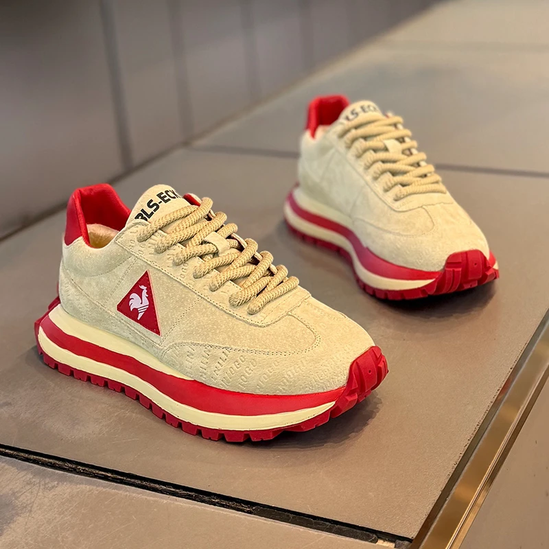 Men's Versatile Lightweight Sporty Casual Shoes Breathable Comfortable Rubber Sole Running Shoes High Elasticity Fall Season