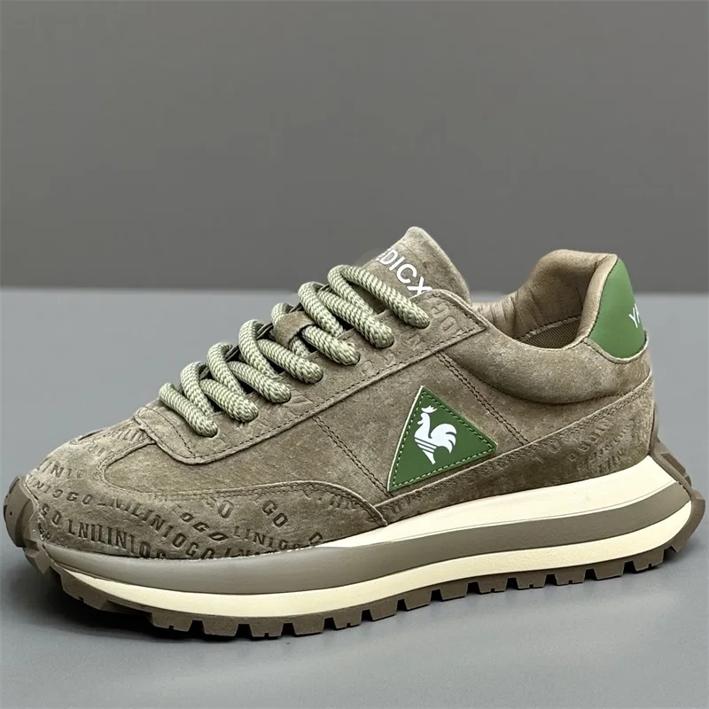 Men's Versatile Lightweight Sporty Casual Shoes Breathable Comfortable Rubber Sole Running Shoes High Elasticity Fall Season