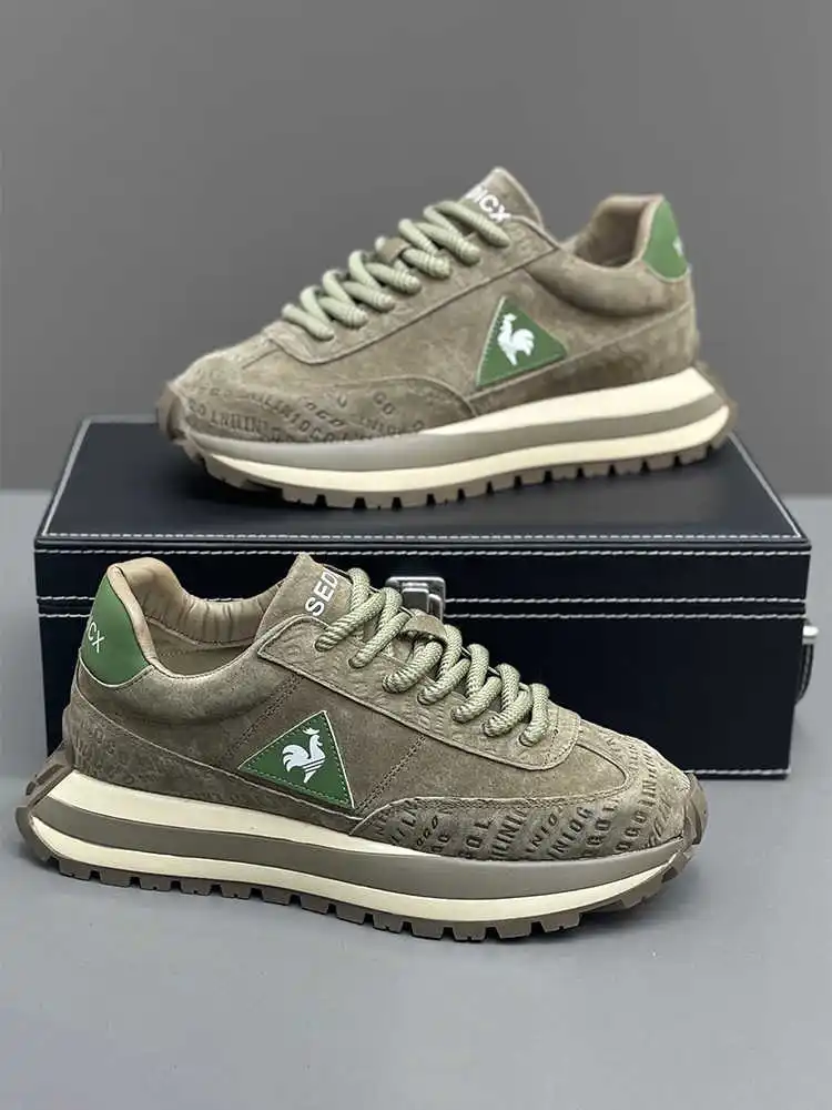 Men's Versatile Lightweight Sporty Casual Shoes Breathable Comfortable Rubber Sole Running Shoes High Elasticity Fall Season