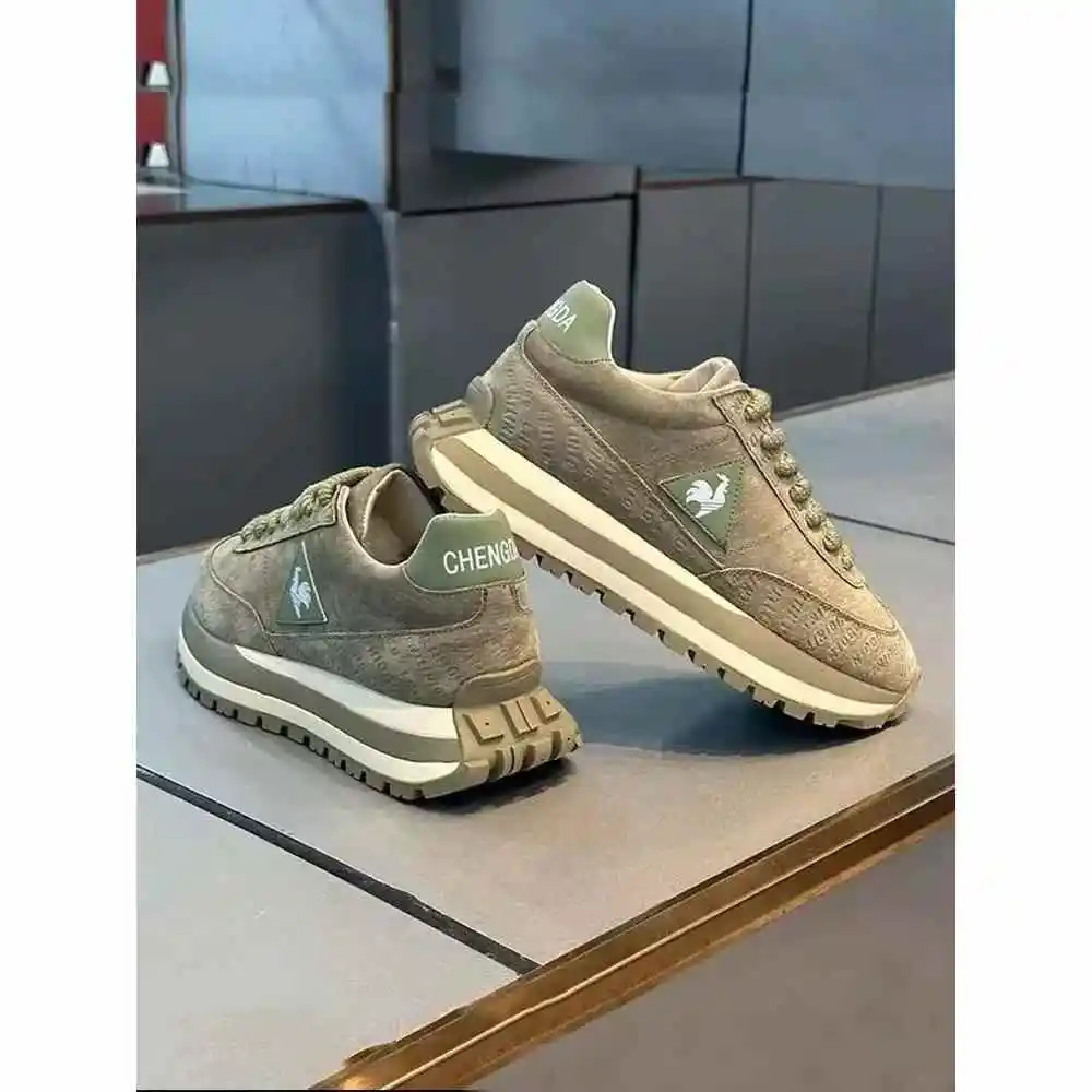 Men's Versatile Lightweight Sporty Casual Shoes Breathable Comfortable Rubber Sole Running Shoes High Elasticity Fall Season