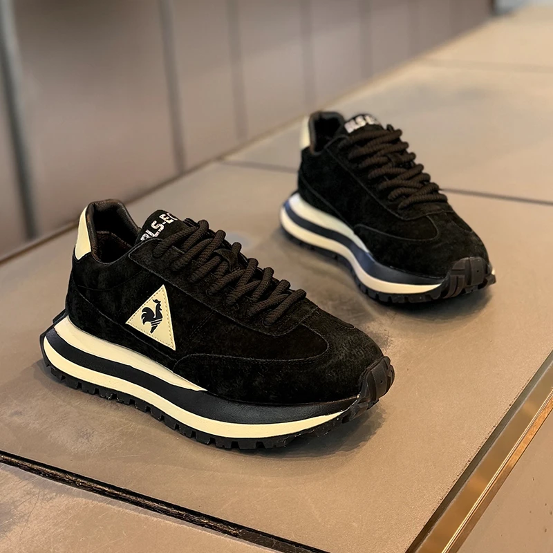 Men's Versatile Lightweight Sporty Casual Shoes Breathable Comfortable Rubber Sole Running Shoes High Elasticity Fall Season