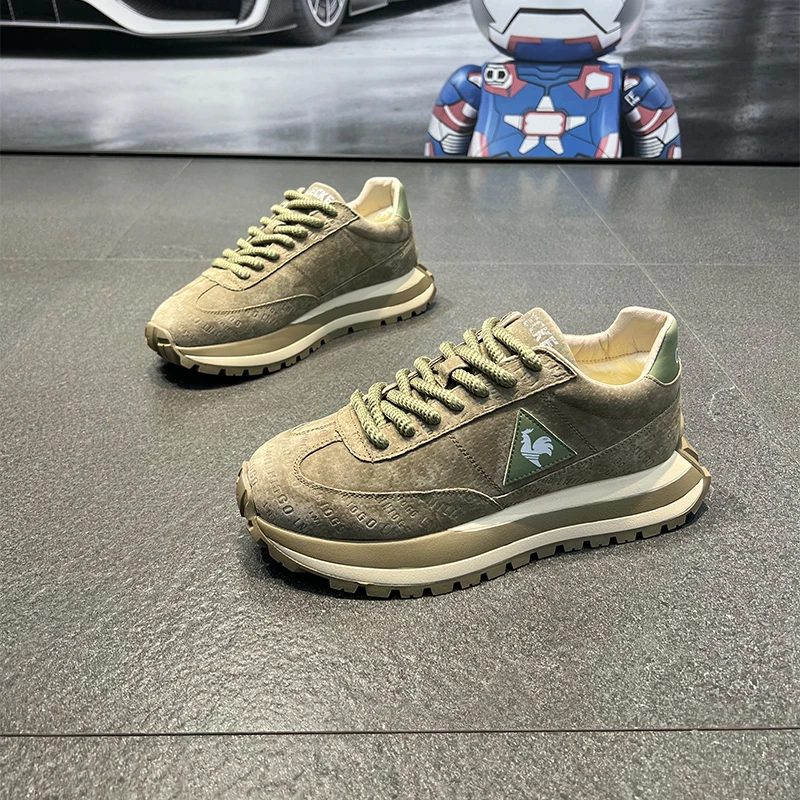 Men's Versatile Lightweight Sporty Casual Shoes Breathable Comfortable Rubber Sole Running Shoes High Elasticity Fall Season