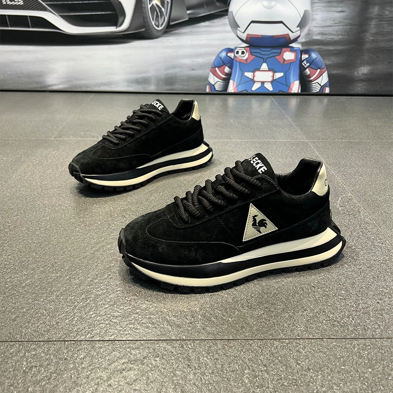 Men's Versatile Lightweight Sporty Casual Shoes Breathable Comfortable Rubber Sole Running Shoes High Elasticity Fall Season