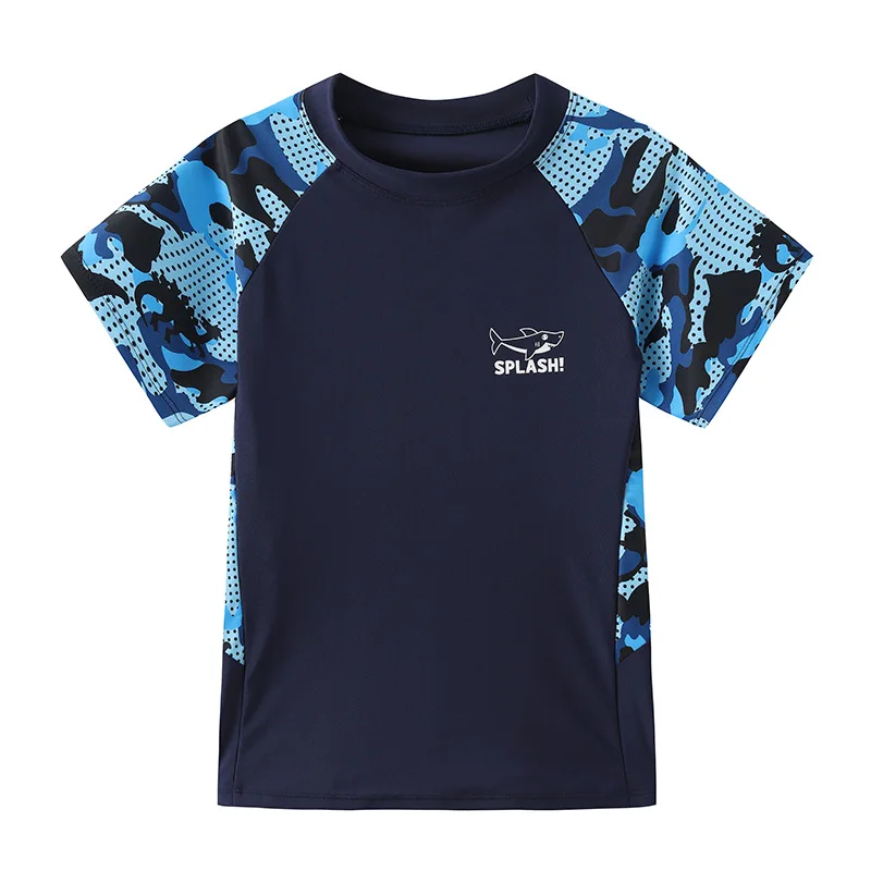 Children's Swimwear: Boys' Plus Size Professional Quick-Dry Training Swimsuit, Teenage Separate Swim Trunks, Swimwear Sets