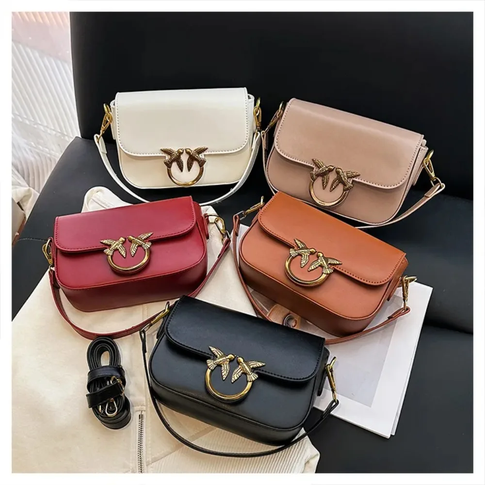 Fashion Design Women's Crossbody Shoulder Bag with Compact Small Square Design, Suitable for Daily Office and Leisure Activities