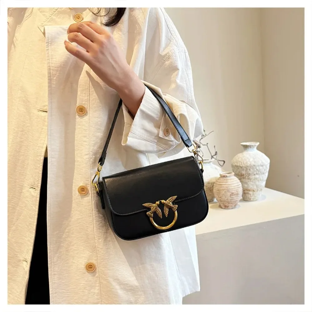 Fashion Design Women's Crossbody Shoulder Bag with Compact Small Square Design, Suitable for Daily Office and Leisure Activities
