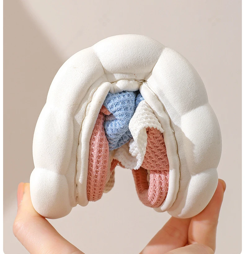 Linen Women Slippers Home Spring Summer Rabbit Designer Shoes Girls Cute Cartoon Indoor Slides Soft Cloud Sole Non-Slip Unisex