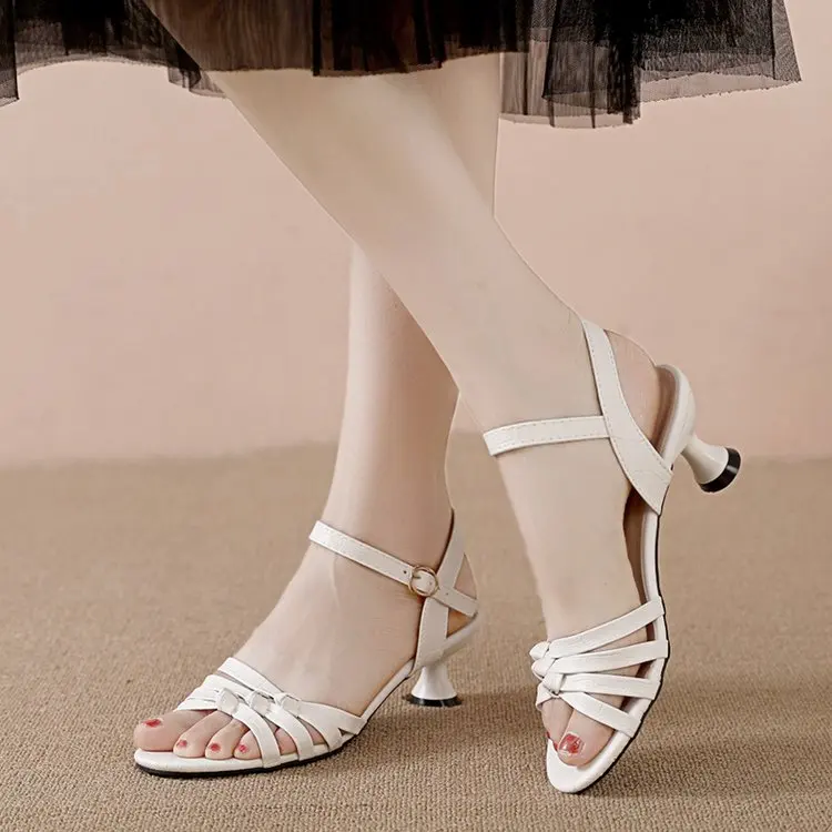 Morning Dew Kitten Heel Pumps for Women Pointed Toe V-Neck Woven Detail Lightweight Evening Party Shoes